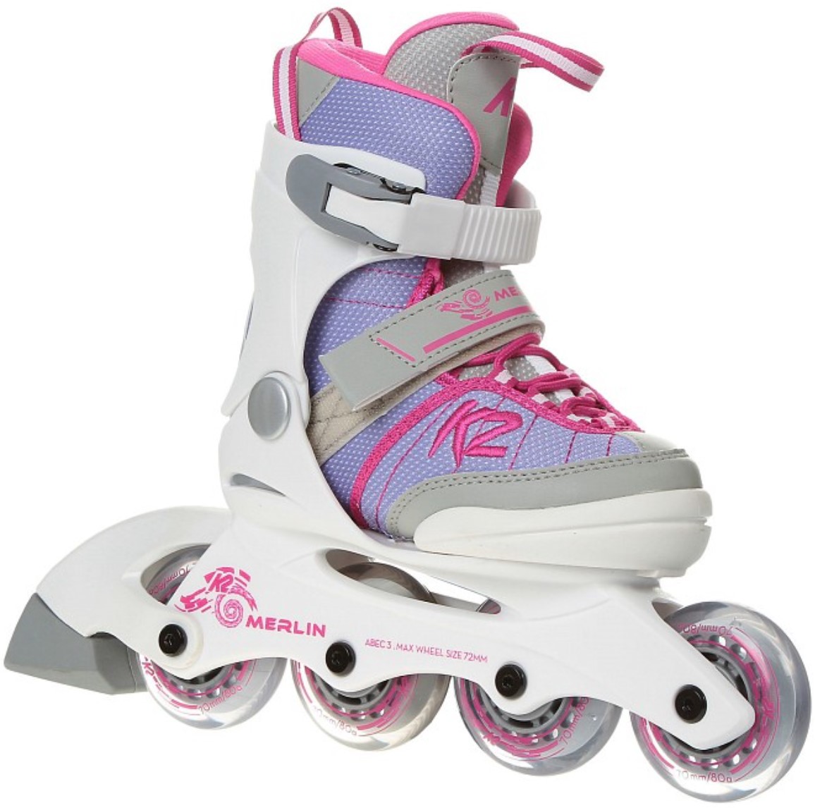 K2 Youth Skate Merlin Girl with pink touch